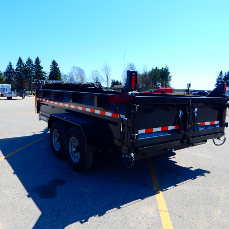 New 2026 Sure-Trac 7x12 14k Scissor Dump Trailer