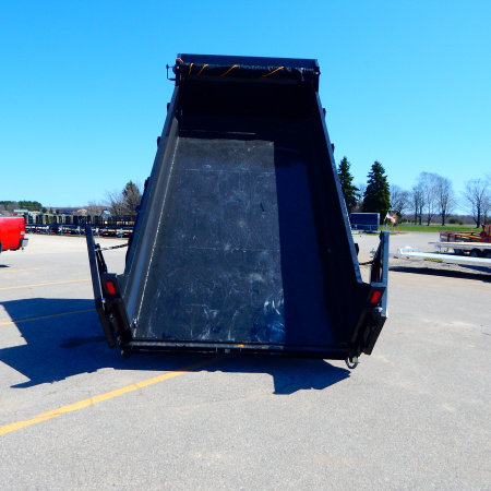 New 2026 Sure-Trac 7x12 14k Scissor Dump Trailer