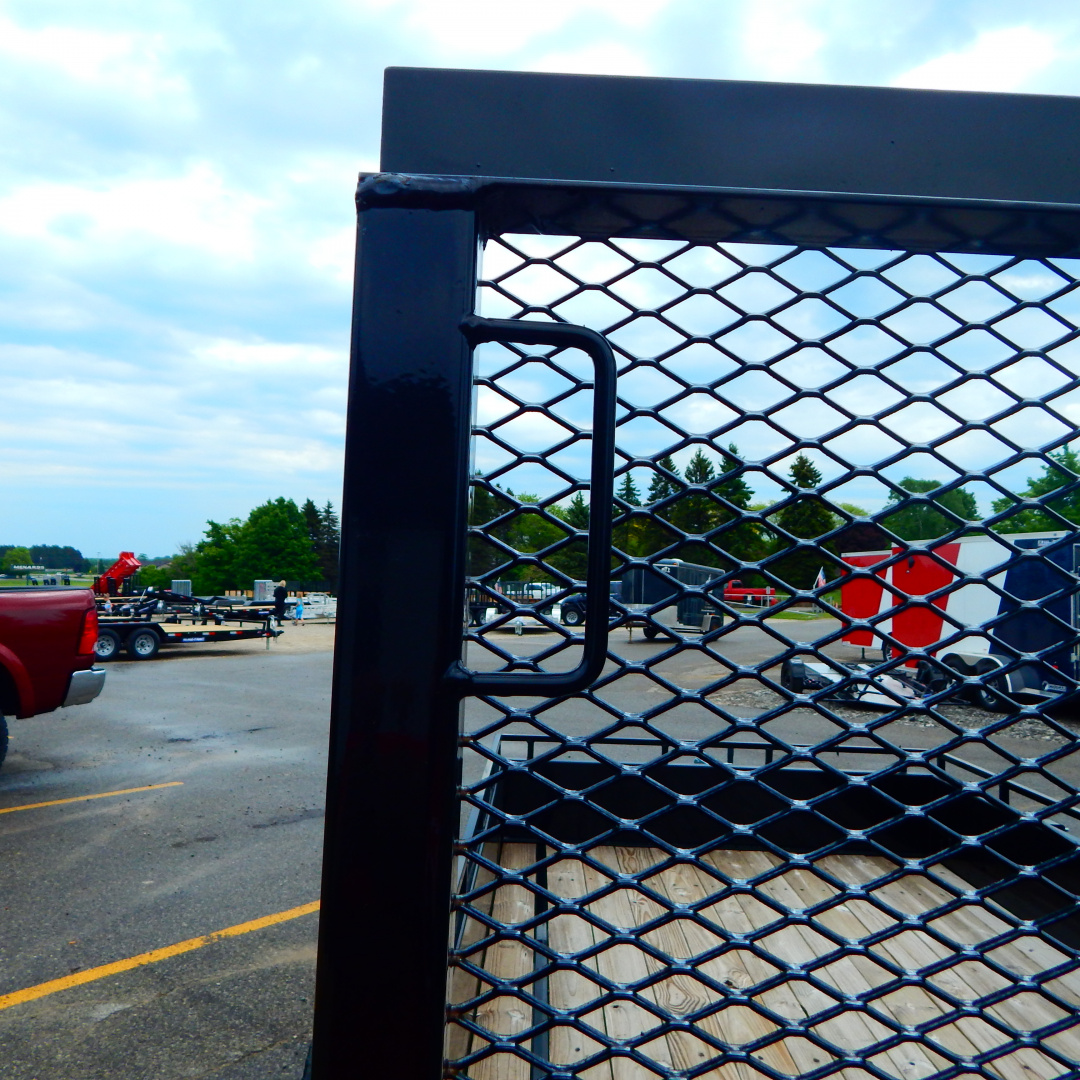 New 2026 Sure-Trac 6x12 3k Steel High Side Utility Trailer