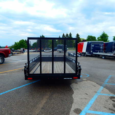 New 2026 Sure-Trac 6x12 3k Steel High Side Utility Trailer