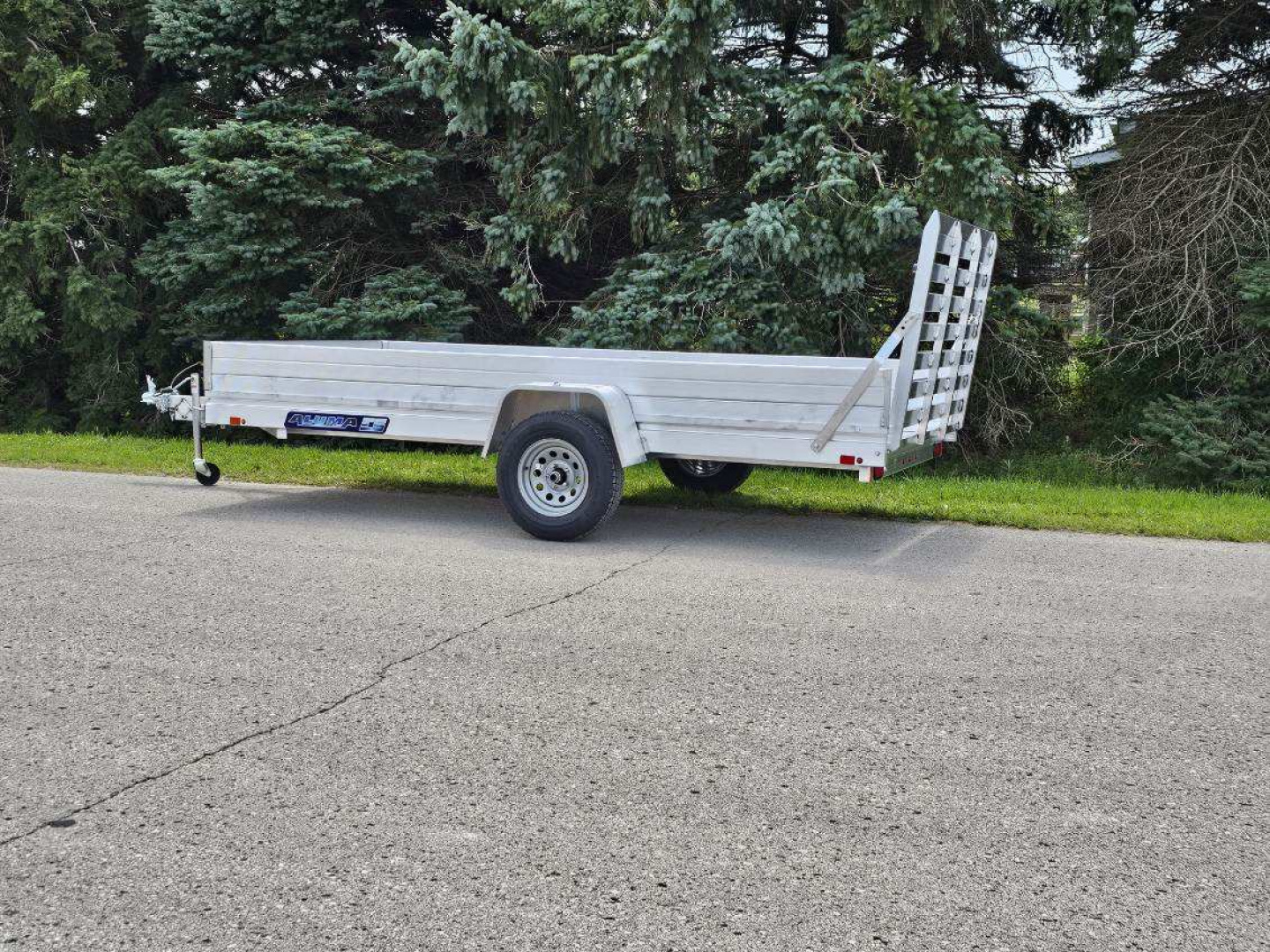 New 2026 Aluma 6812H-ESA-S-TG Utility Trailer / ALL ALUMINUM / 69" WIDE X 12' LONG