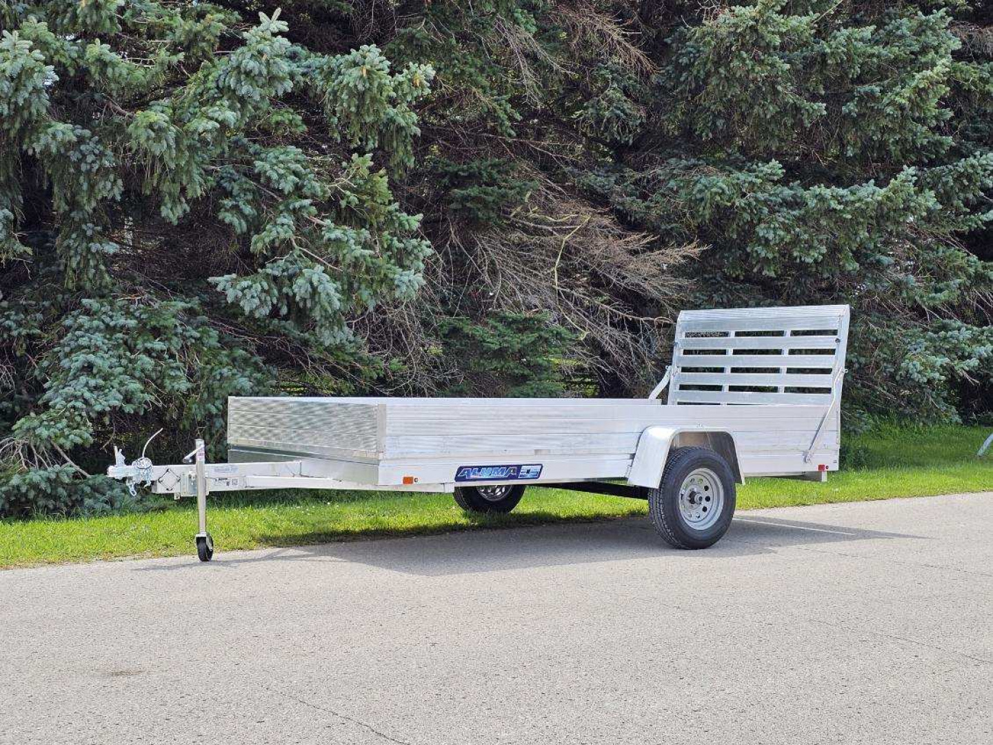 New 2026 Aluma 6812H-ESA-S-TG Utility Trailer / ALL ALUMINUM / 69" WIDE X 12' LONG
