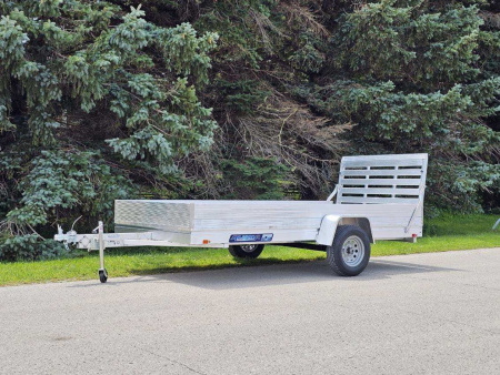 New 2026 Aluma 6812H-ESA-S-TG Utility Trailer / ALL ALUMINUM / 69" WIDE X 12' LONG