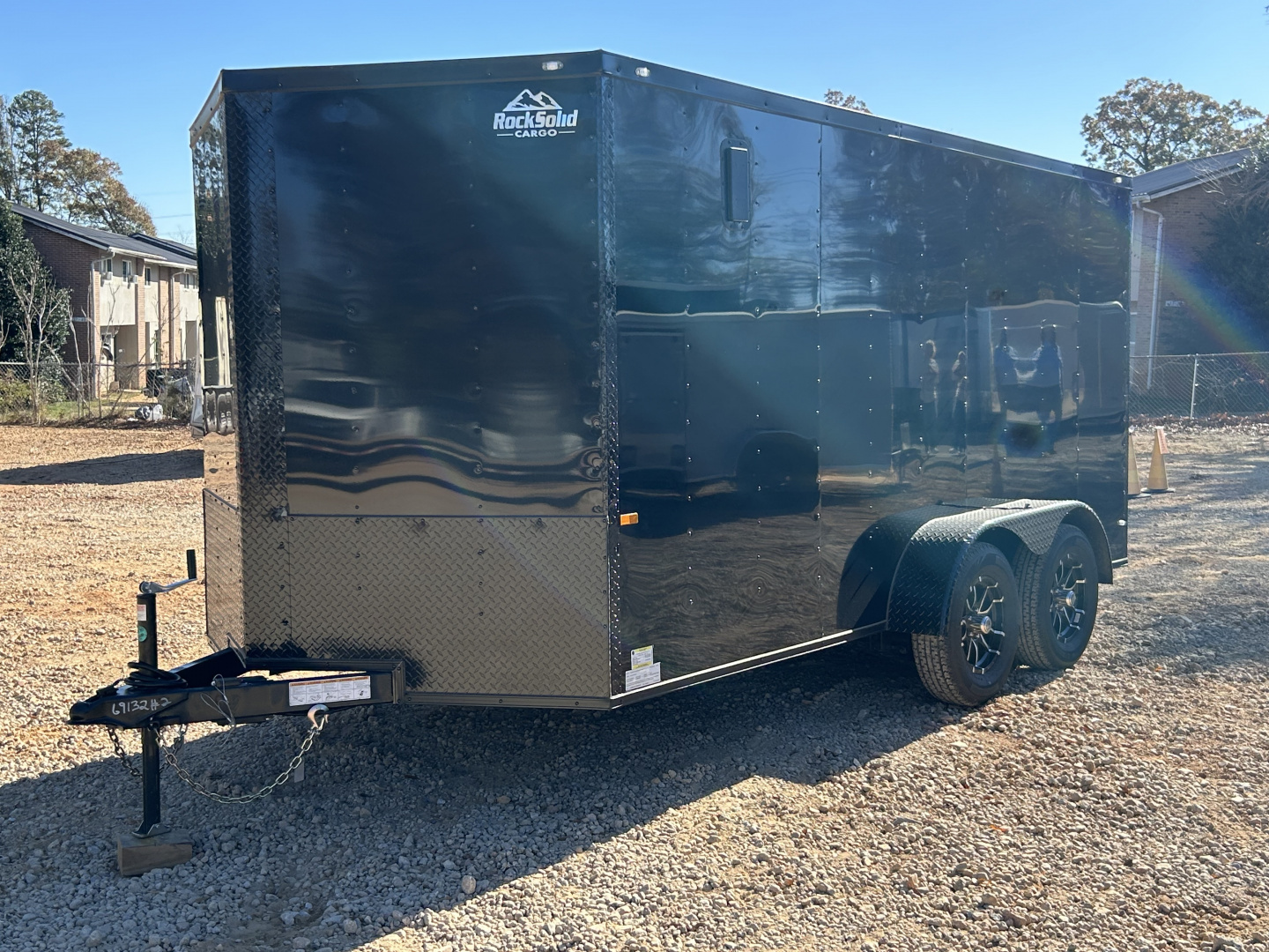 New 2026 Rock Solid Cargo 7x14 7K Cargo / Enclosed Trailer