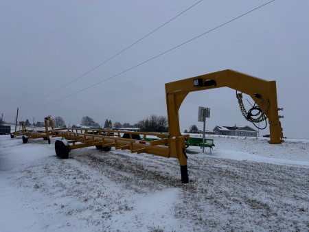 New 2026 HAY BUS 37' 7 ROUND BALE INLINE HAULER Equipment Trailer