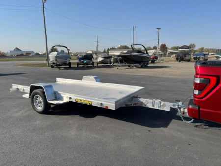 New 2026 Aluma 6810H TILT Tilt Trailer 69" Wide x 122" Long / All Aluminum / Tilt Deck / 15° Load angle / Aluminum Wheels