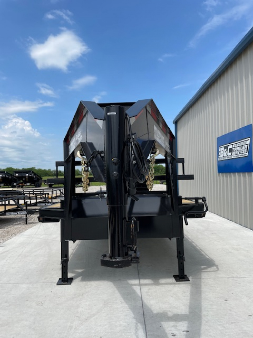 New 2026 DAVIDSON (20+5) 102X25 GOOSENECK EQUIP TRAILER, 8000lb AXLES, GVWR 16,000lbs