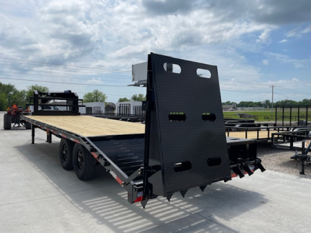 New 2026 DAVIDSON (20+5) 102X25 GOOSENECK EQUIP TRAILER, 8000lb AXLES, GVWR 16,000lbs