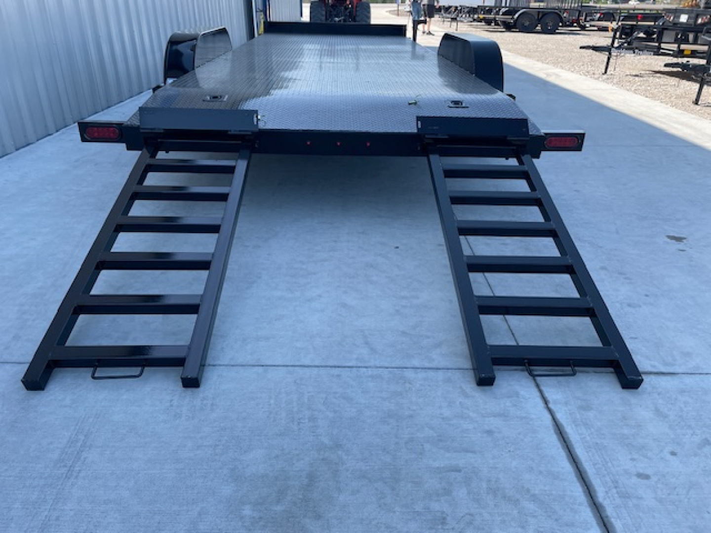 New 2026 DAVIDSON (18+2)20' STEEL FLOOR CAR HAULER,2) 3500lb AXLES, 1 BRAKE