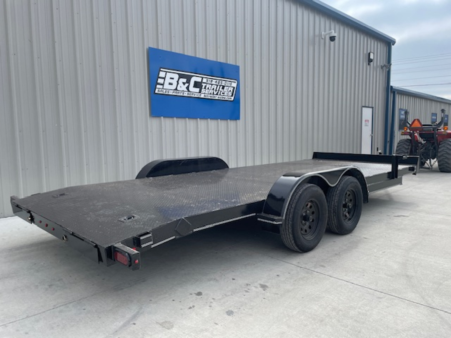 New 2026 DAVIDSON (18+2)20' STEEL FLOOR CAR HAULER,2) 3500lb AXLES, 1 BRAKE