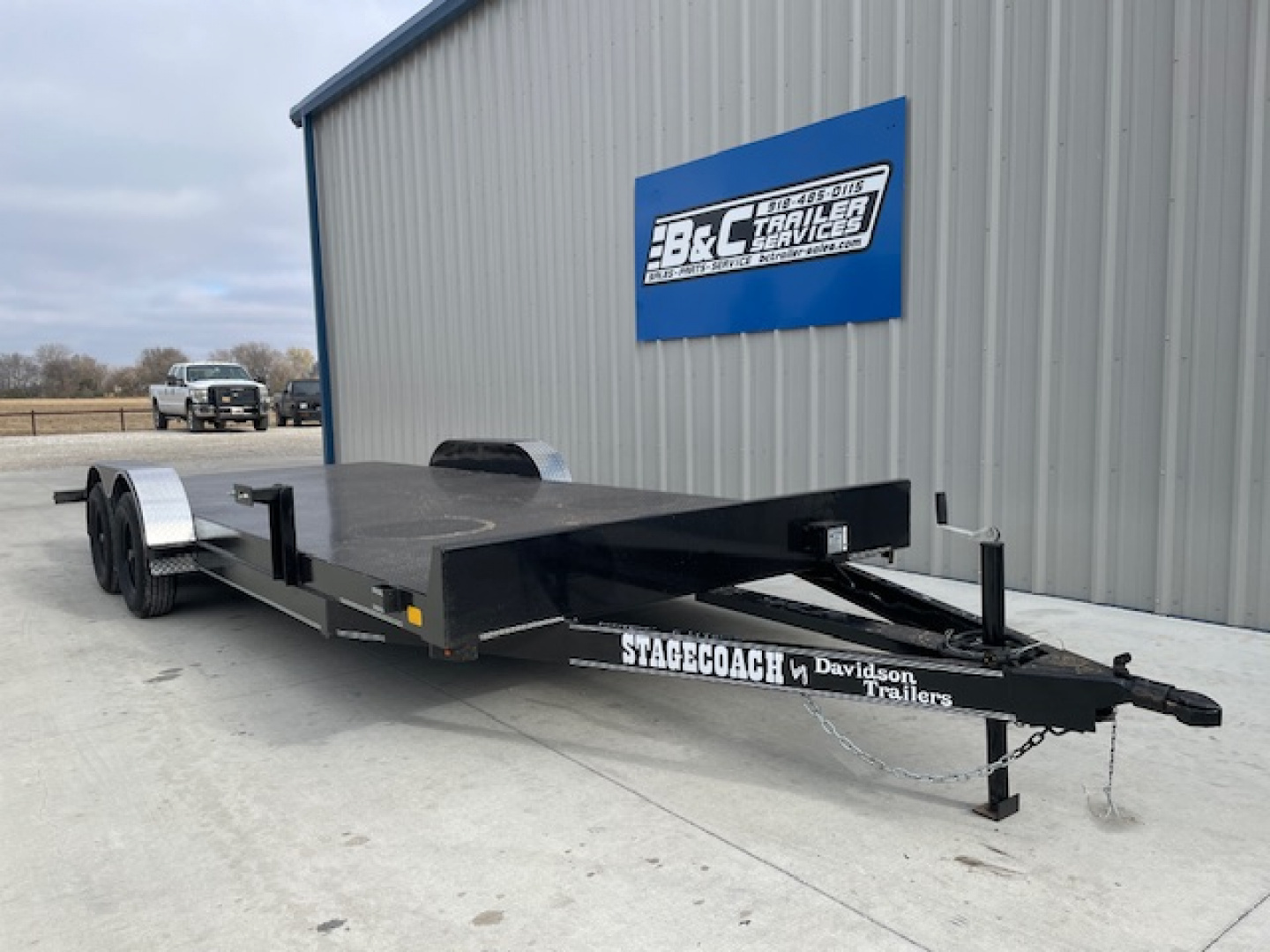 New 2026 DAVIDSON (18+2)20' STEEL FLOOR CAR HAULER,2) 3500lb AXLES, 1 BRAKE