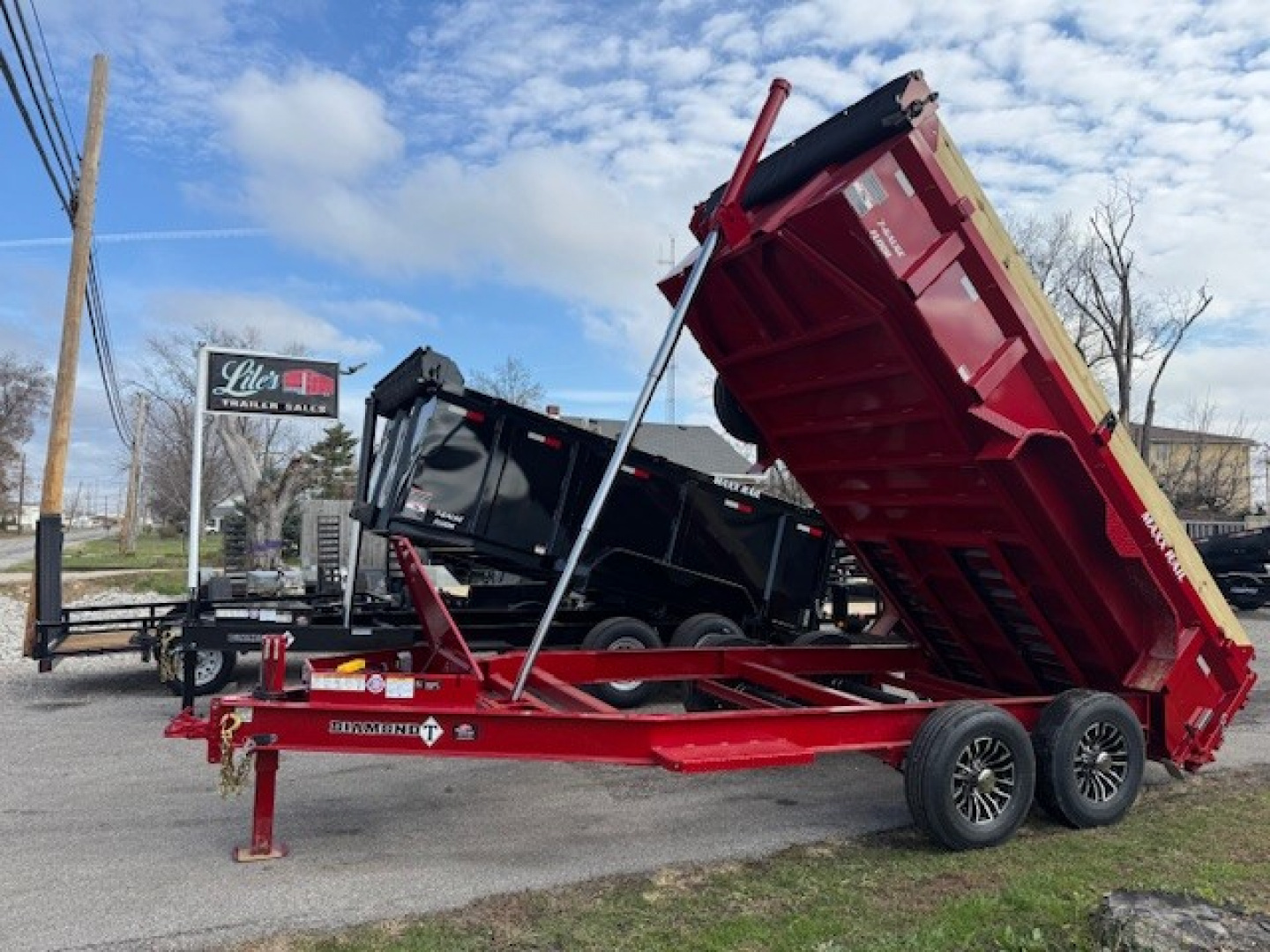 New 2026 Diamond T 83x14 16K Telescopic Hydraulic Jack