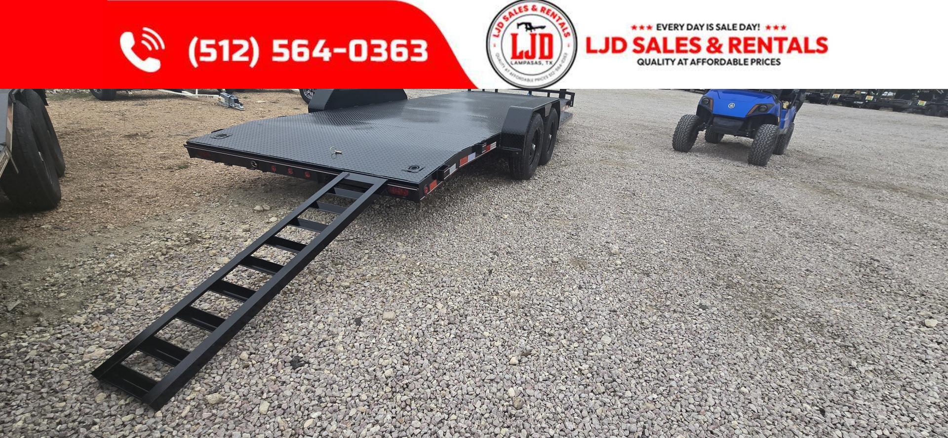 New 2026 Coffee Creek MFG 83" x 20' - 12K GVWR - Car Hauler