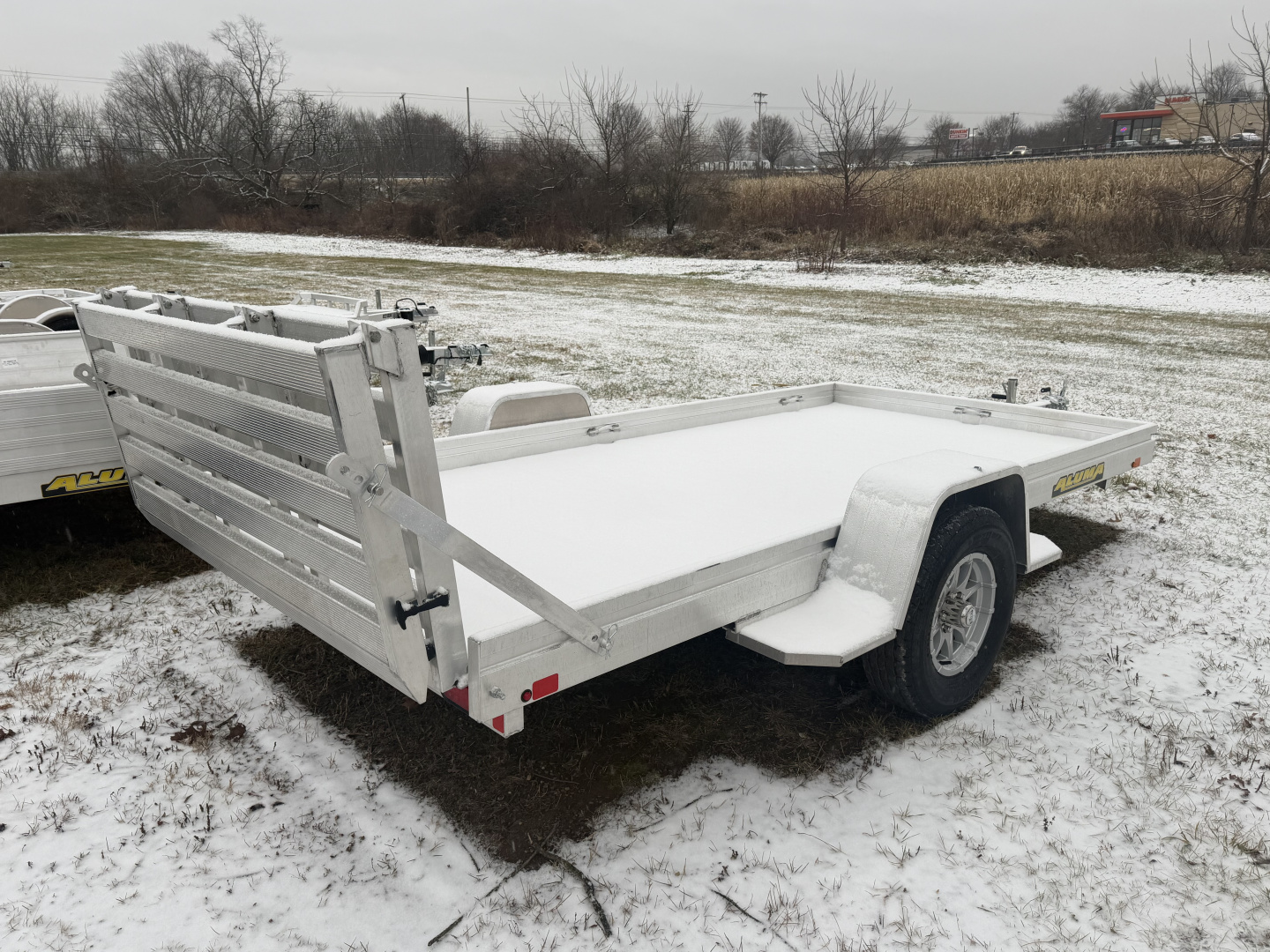 New 2026 Aluma 6812H-S-BT Utility Trailer