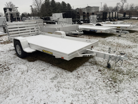 New 2026 Aluma 6812H-S-BT Utility Trailer