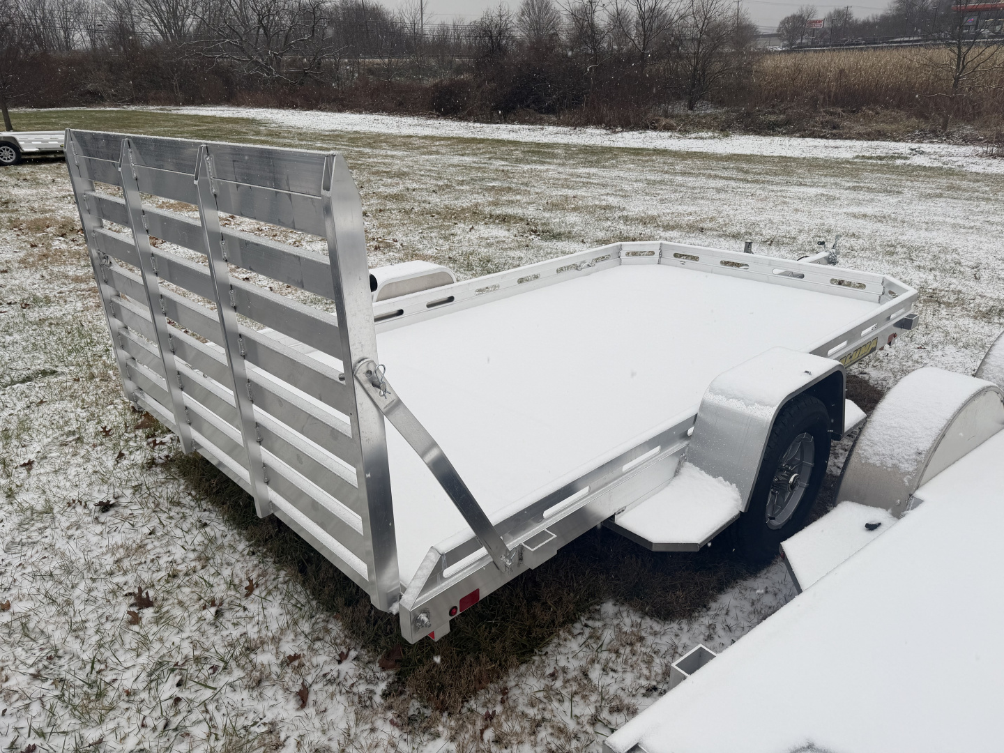 New 2026 Aluma 7712H-S-TG Utility Trailer