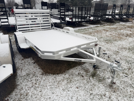 New 2026 Aluma 7712H-S-TG Utility Trailer