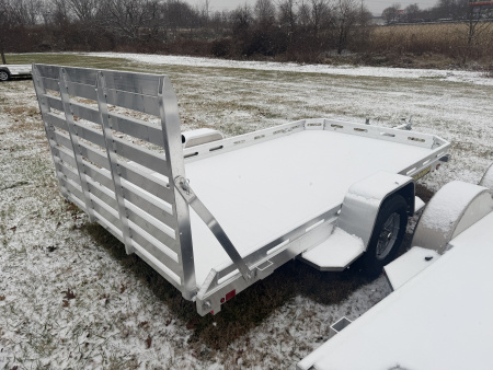 New 2026 Aluma 7712H-S-TG Utility Trailer