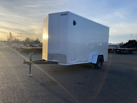 New 2026 Pace American 6x12 Enclosed Trailer w/ Rear Ramp 3K GVWR