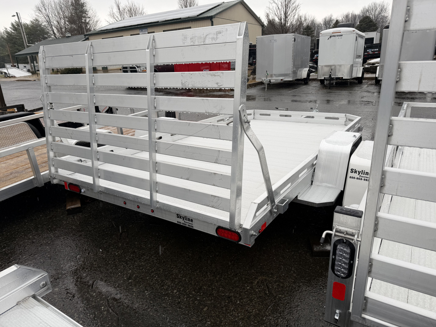 New 2026 Aluma 7712H-S-TG Utility Trailer