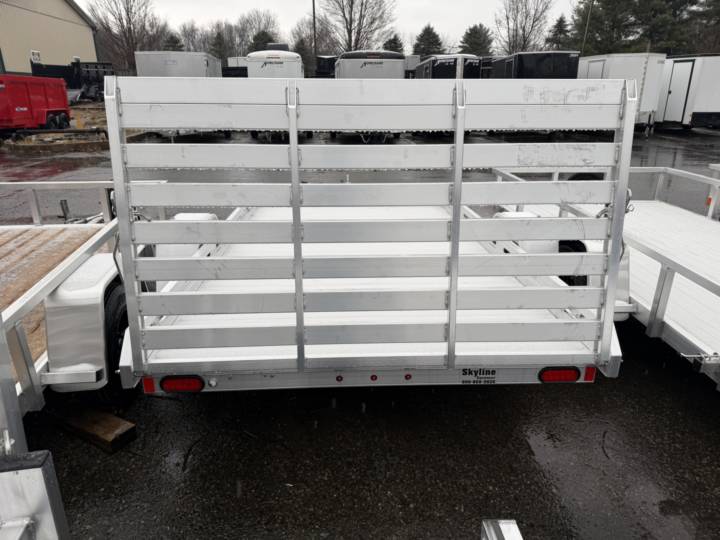 New 2026 Aluma 7712H-S-TG Utility Trailer