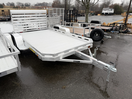 New 2026 Aluma 7712H-S-TG Utility Trailer