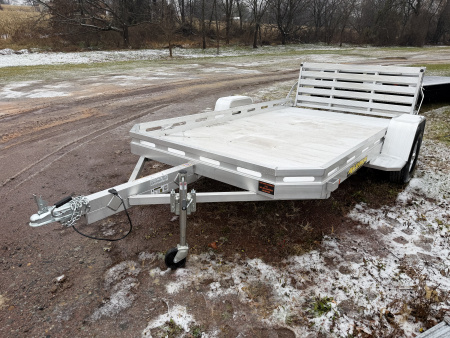 New 2026 Aluma 7712H-S-BT Utility Trailer