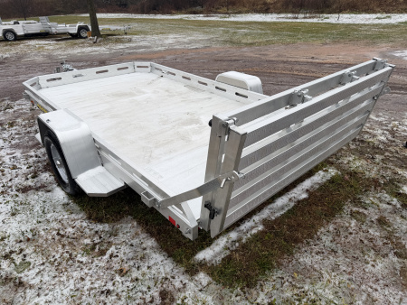 New 2026 Aluma 7712H-S-BT Utility Trailer