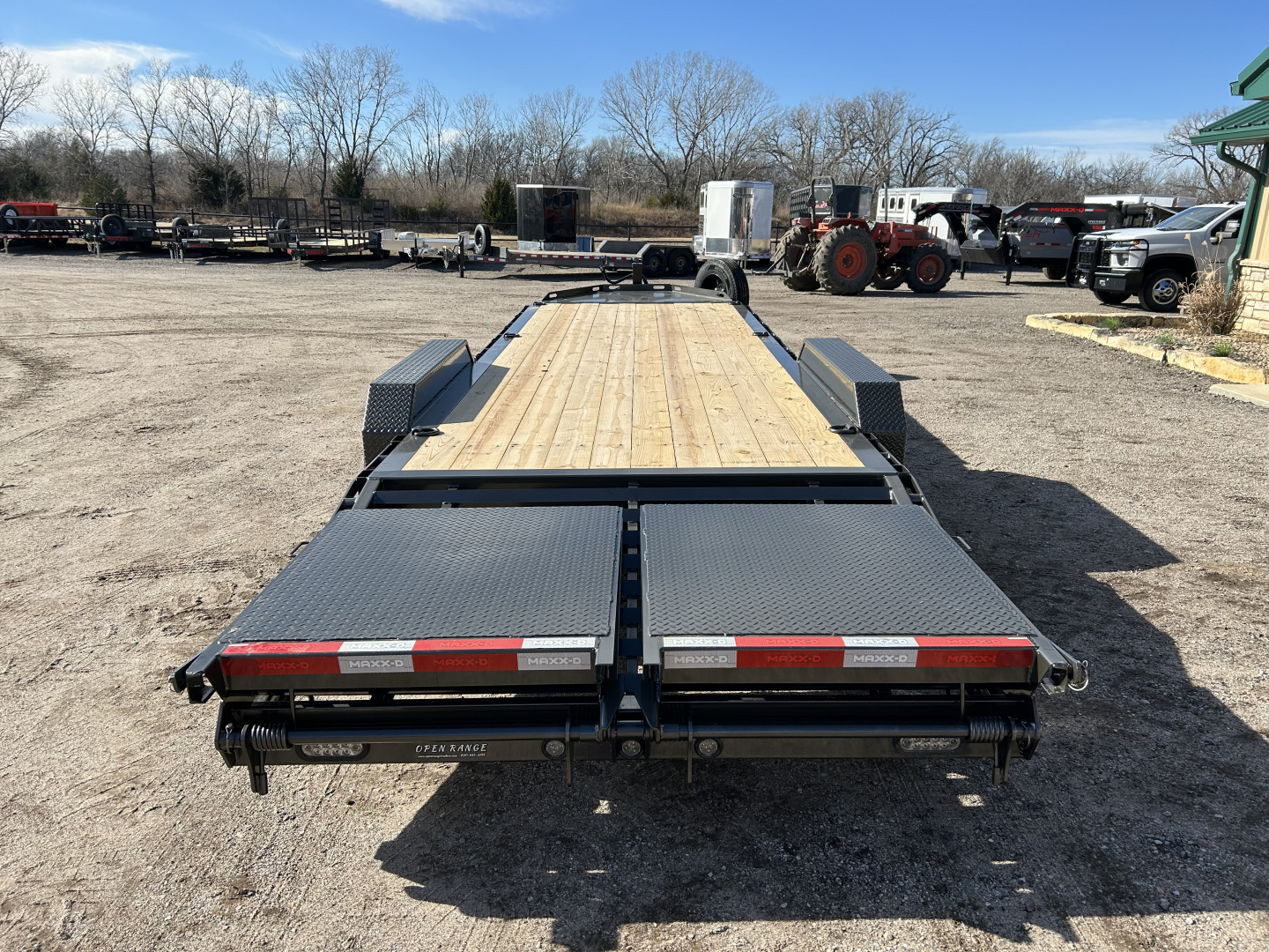 New 2026 MAXX-D EHX 83" X 24' Equipment Trailer