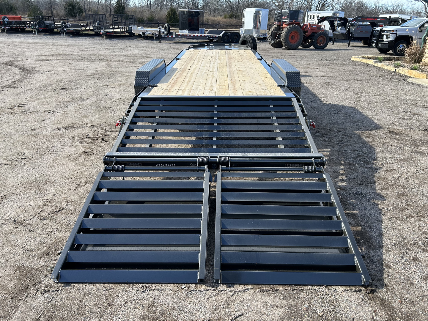 New 2026 MAXX-D EHX 83" X 24' Equipment Trailer