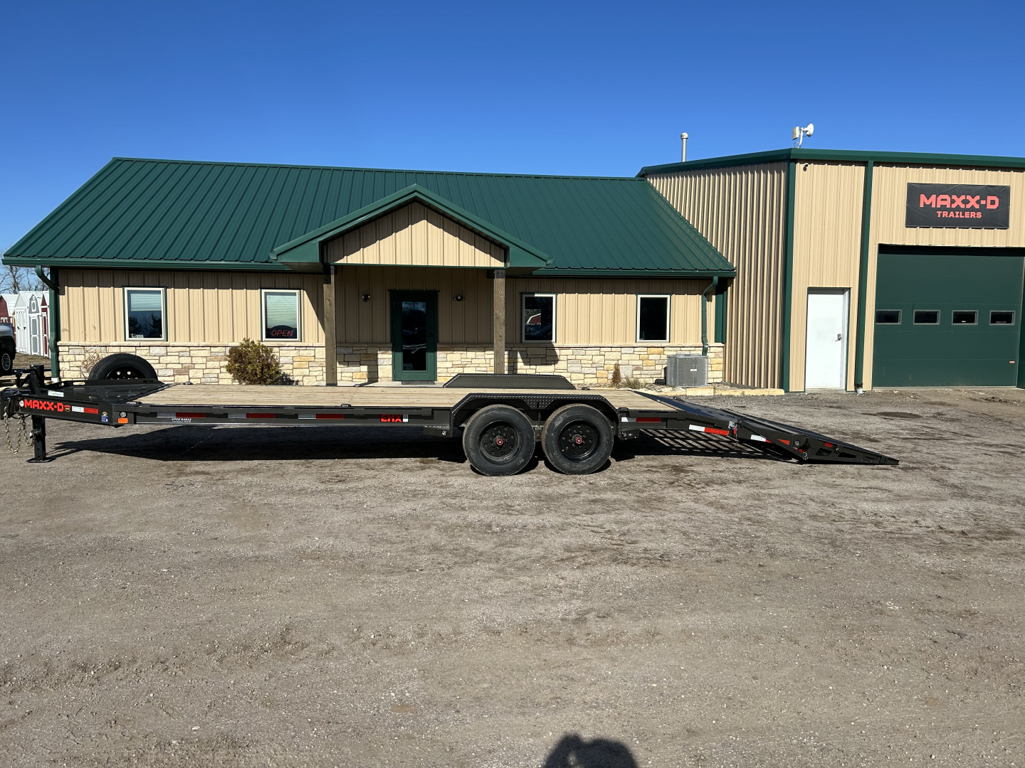 New 2026 MAXX-D EHX 83" X 24' Equipment Trailer