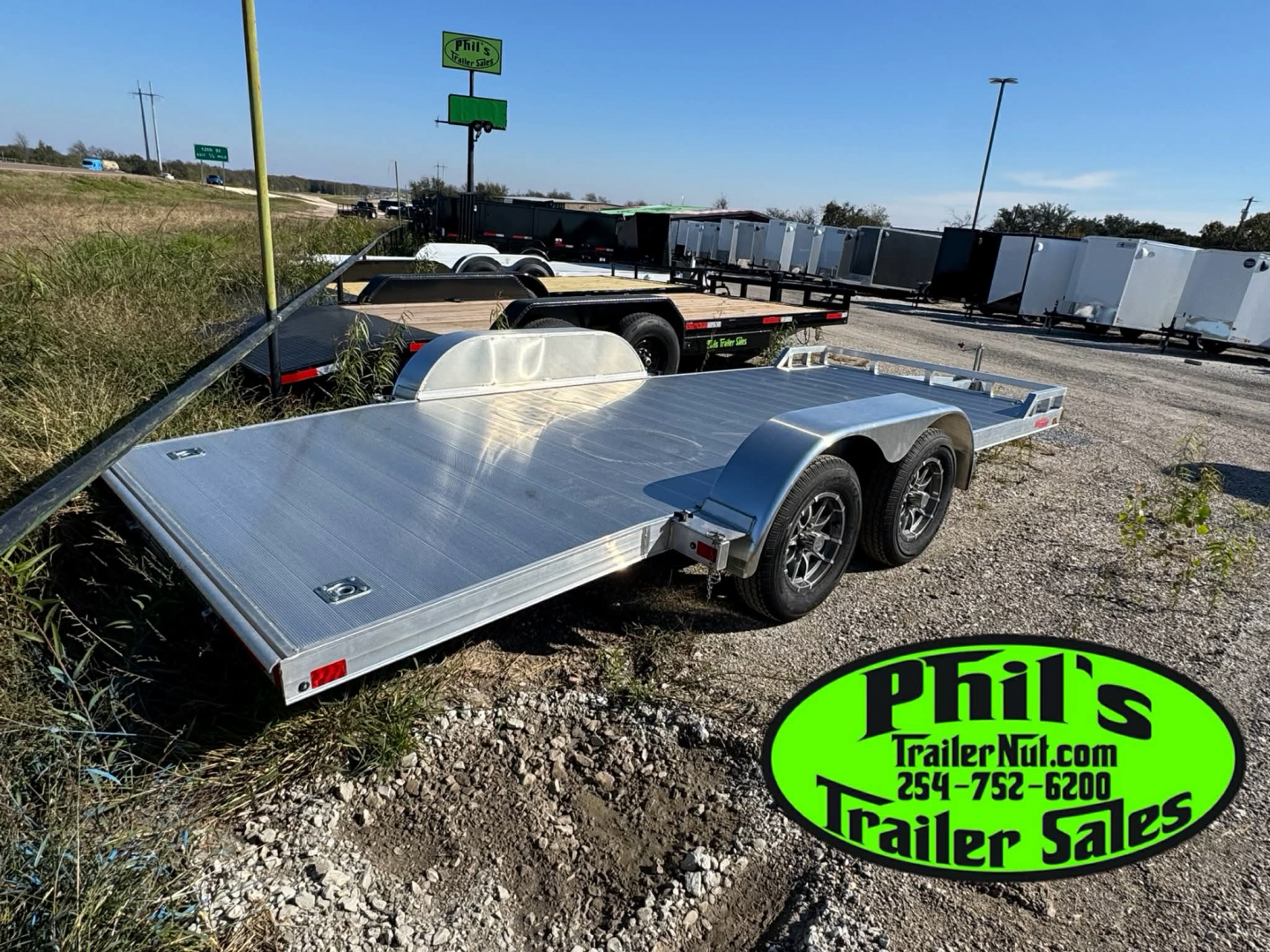 New 2026 High Country Trailers 18' ALL ALUMINUM OPEN CAR HAULER Utility Trailer
