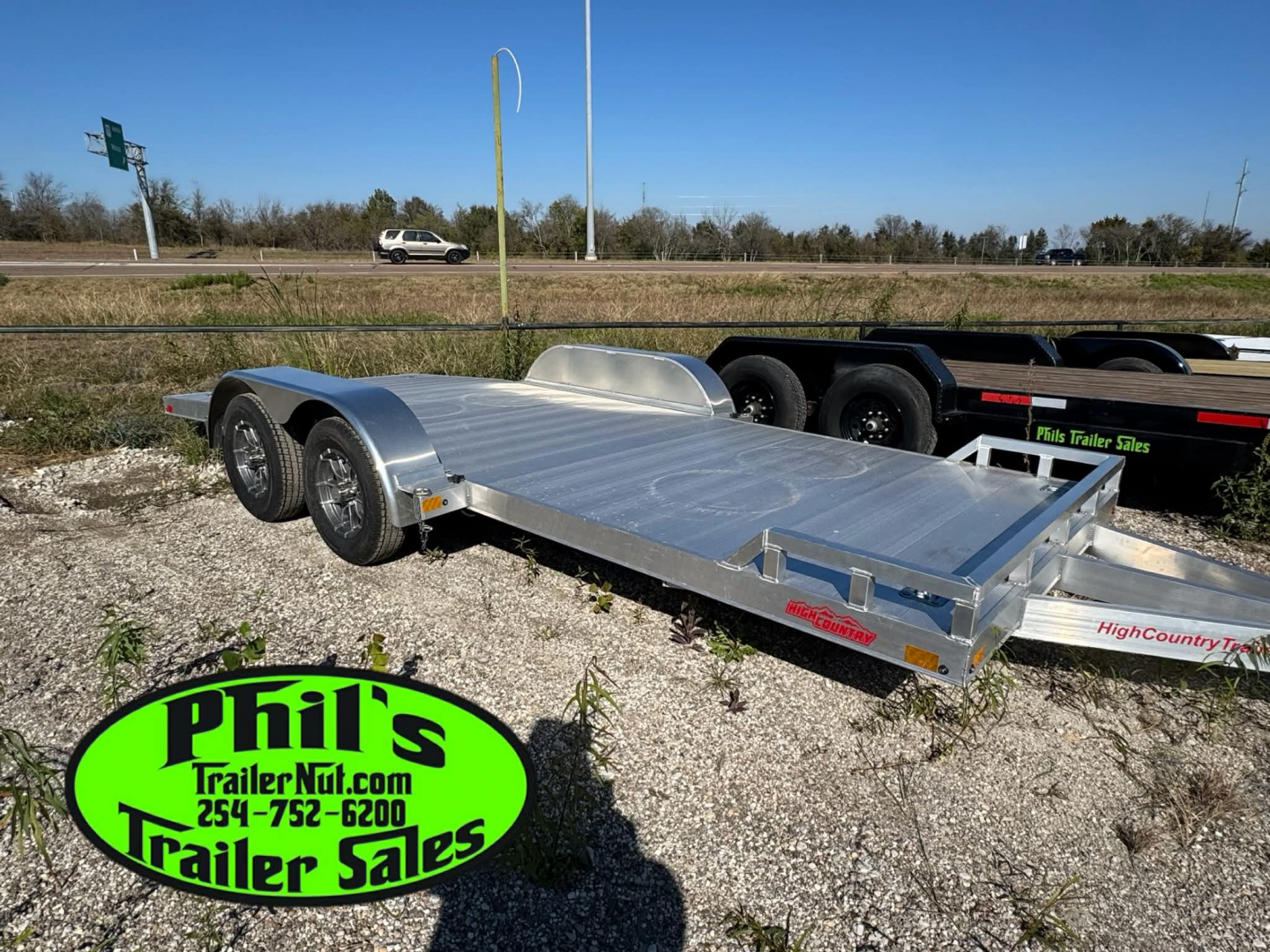 New 2026 High Country Trailers 18' ALL ALUMINUM OPEN CAR HAULER Utility Trailer