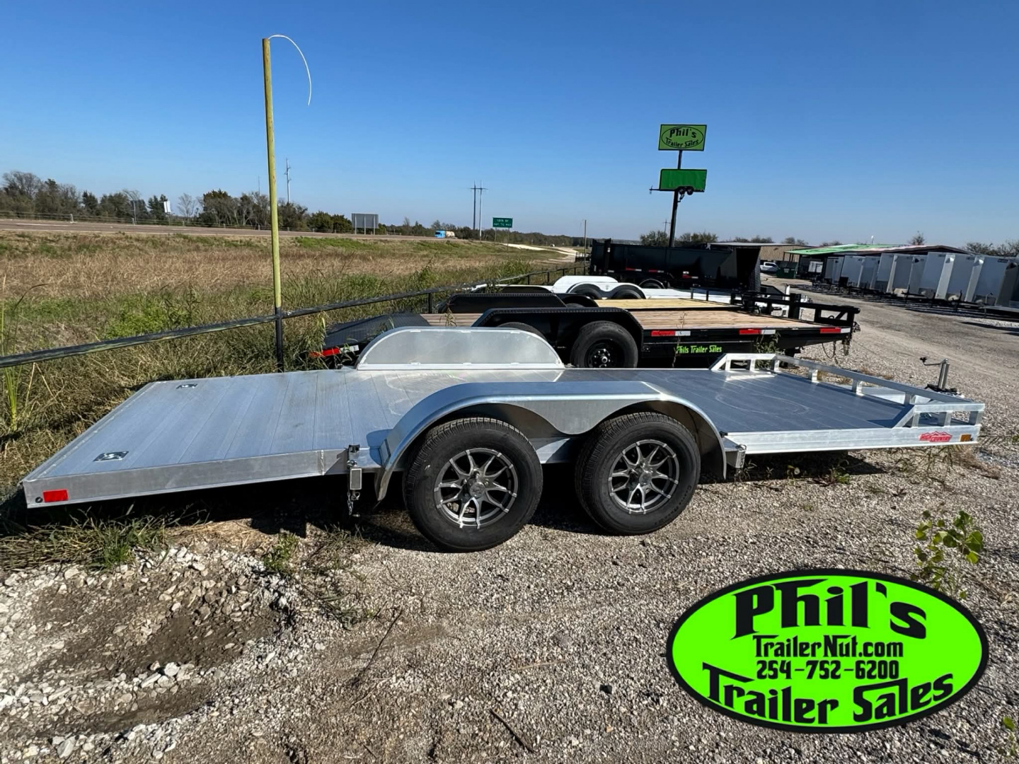 New 2026 High Country Trailers 18' ALL ALUMINUM OPEN CAR HAULER Utility Trailer