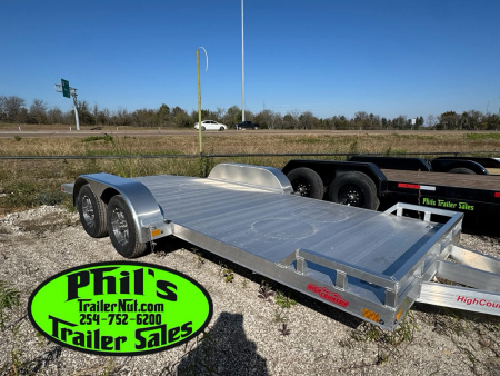 New 2026 High Country Trailers 18' ALL ALUMINUM OPEN CAR HAULER Utility Trailer