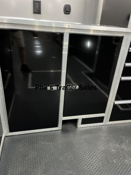 New Haulmark NEW 85X34 EDGE CAR ENCLOSED RACE TRAILER 2 ELECTRIC AWNINGS & GLASS DOORS!! HAULER TRAILER CARGO TRAILERS Car / Racing Trailer