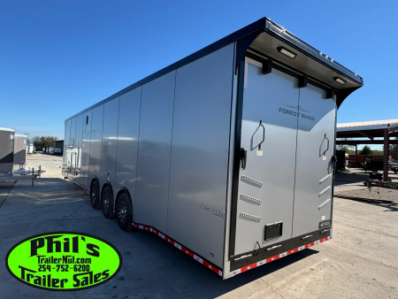 New Continental Cargo NEW 85X44 ENCLOSED CAR RACE TRAILER BATHROOM CAR HAULER CARGO Car / Racing Trailer