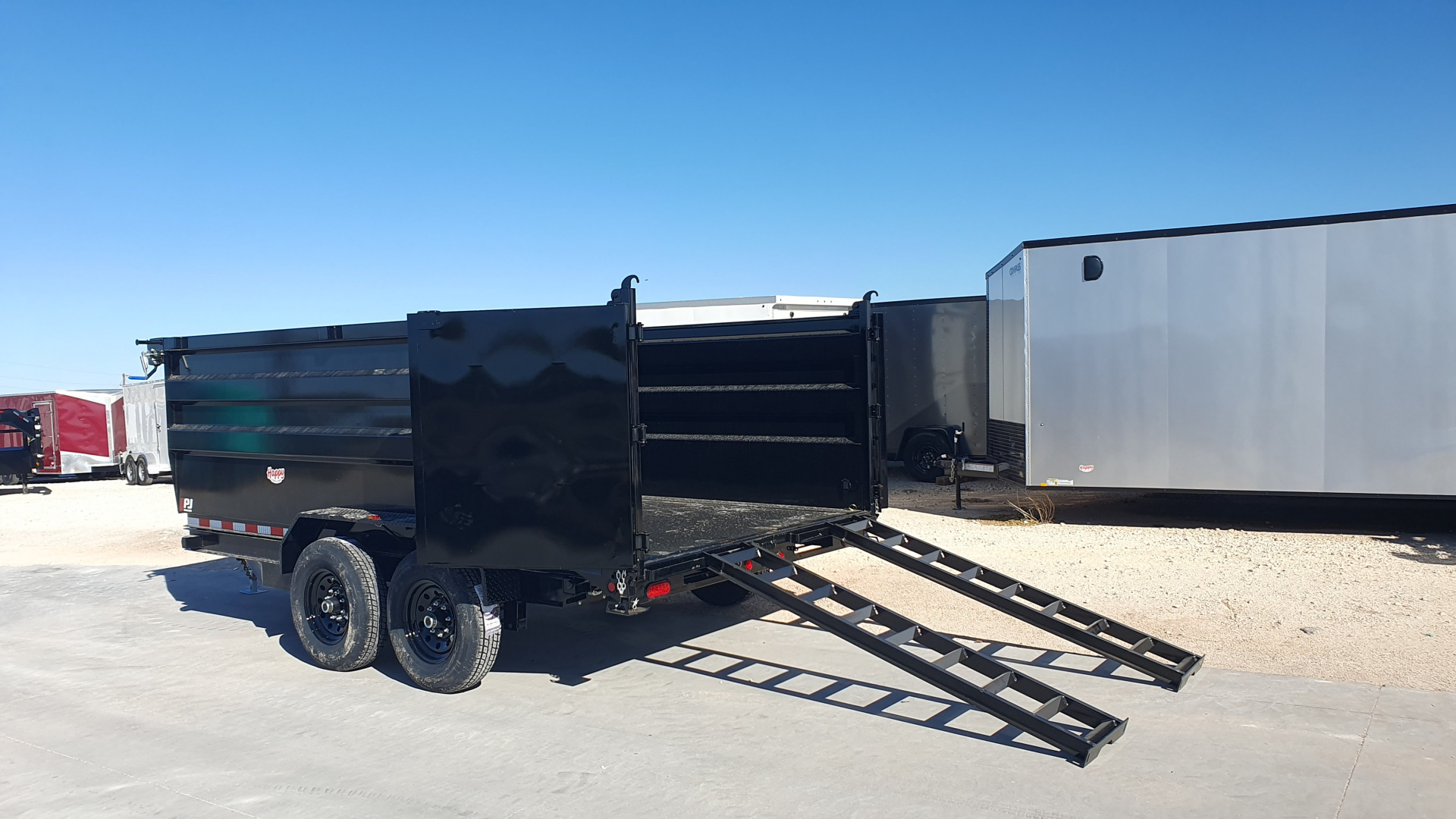 New 2026 PJ 83"x14' BP Tandem Axle Dump w/ 48" Sides – D7