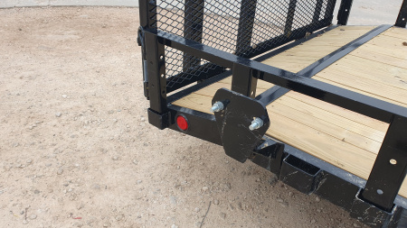 New 2026 PJ 77"x12' Single Axle Utility Trailer - U7