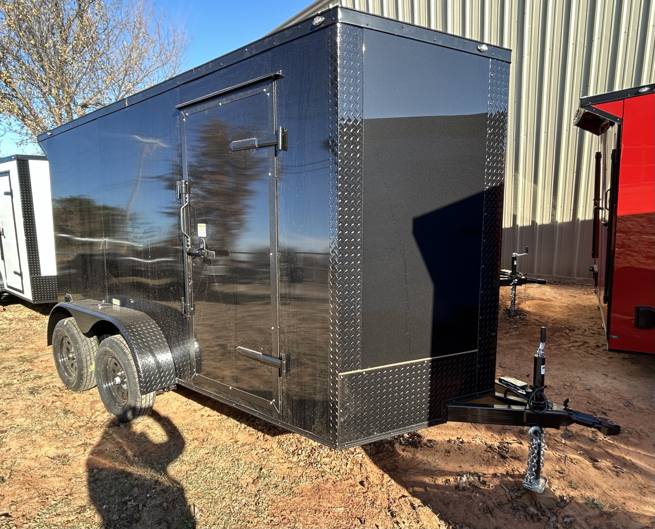 New 2026 Family Trailer 6x12 Tandem Axles Cargo / Enclosed Trailer ...