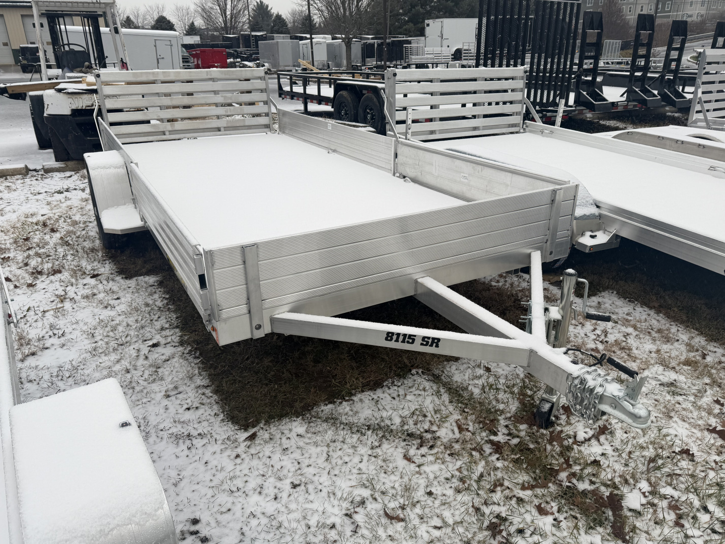 New 2026 Aluma 8115SR Utility Trailer