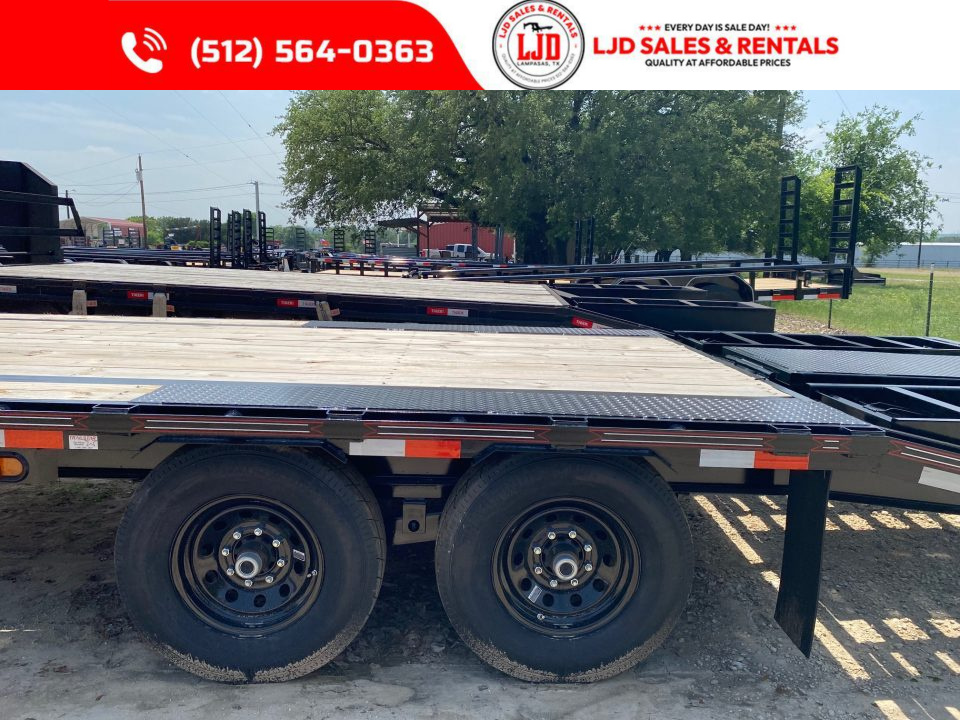 New 2026 Coffee Creek - Gooseneck flatbed 102" X 25' Trailer - 16k GVWR