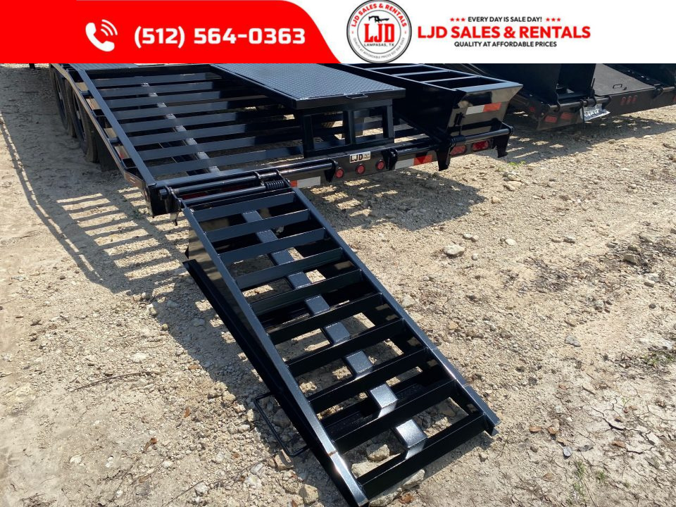 New 2026 Coffee Creek - Gooseneck flatbed 102" X 25' Trailer - 16k GVWR