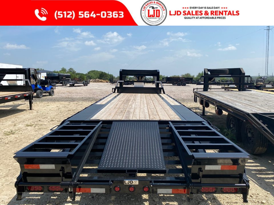 New 2026 Coffee Creek - Gooseneck flatbed 102" X 25' Trailer - 16k GVWR