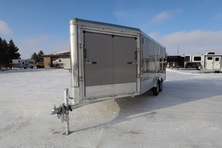 Used 2018 R&R Trailers 7.5x25' Snowmobile Trailer