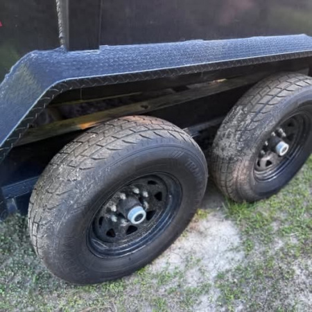 New 2025 Dura-Haul 7x16 Gooseneck 14K Dump Trailer