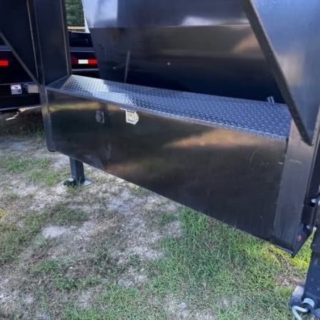New 2025 Dura-Haul 7x16 Gooseneck 14K Dump Trailer