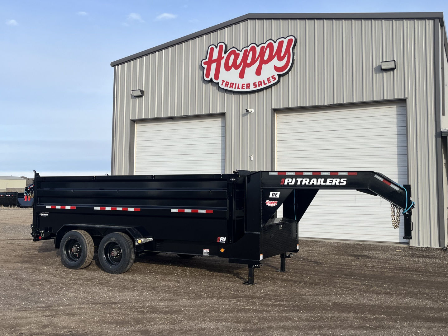 New 2026 PJ 82"x16' GN Tandem Axle HD Low Pro Dump w/ 48" Sides – DE