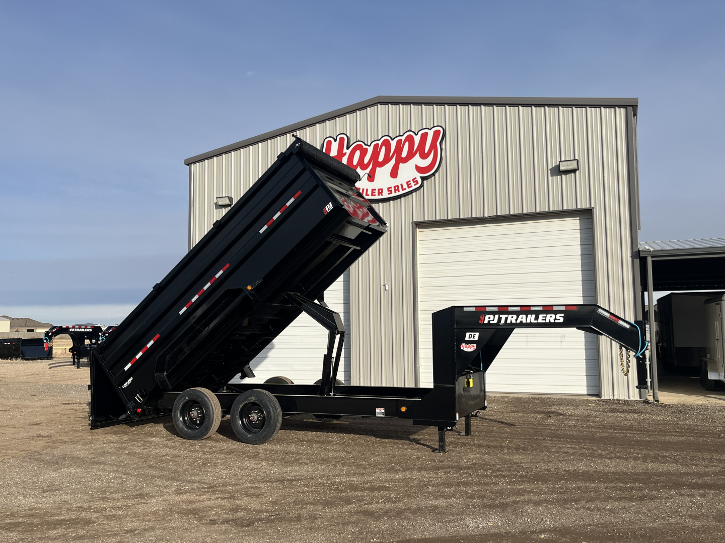 New 2026 PJ 82"x16' GN Tandem Axle HD Low Pro Dump w/ 48" Sides – DE