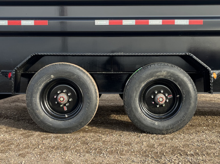 New 2026 PJ 82"x16' GN Tandem Axle HD Low Pro Dump w/ 48" Sides – DE